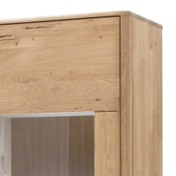 Discount Wohnen Standvitrine aus Balkeneiche - Destal