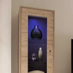 Best Wohnen Standvitrine im Retro Design - Rodonda