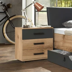 Clearance Wohnen Stauraum Bett mit 180x200 cm Liegefläche - Enegal