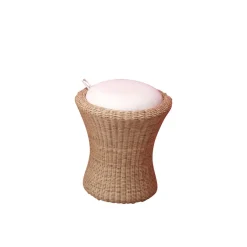 Sale Wohnen Stauraum Hocker Sabato aus Rattan