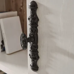 New Wohnen Stauraum Sideboard im Scandi Landhaus Stil Nedita in Weiß