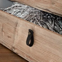 Discount Wohnen Stauraumbett in Tanne Holzoptik - Ardila