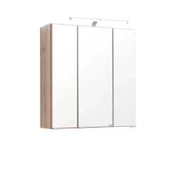 New Wohnen Stehende Badmöbel & Spiegelschrank - Mabeca (vierteilig)