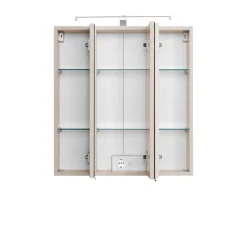 New Wohnen Stehende Badmöbel & Spiegelschrank - Mabeca (vierteilig)