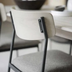 Discount Wohnen Stühle mit Polstersitz in Beige - Gora (2er Set)