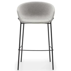 Best Wohnen Stoff Barstuhl Set mit 75 cm Sitzhöhe - Garcia (2er Set)