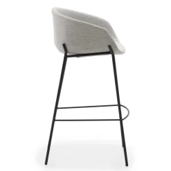 Best Wohnen Stoff Barstuhl Set mit 75 cm Sitzhöhe - Garcia (2er Set)