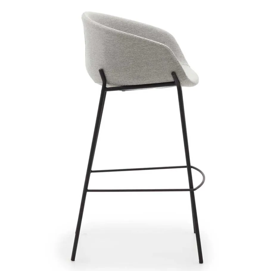 Best Wohnen Stoff Barstuhl Set mit 75 cm Sitzhöhe - Garcia (2er Set)