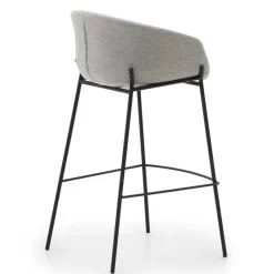 Best Wohnen Stoff Barstuhl Set mit 75 cm Sitzhöhe - Garcia (2er Set)