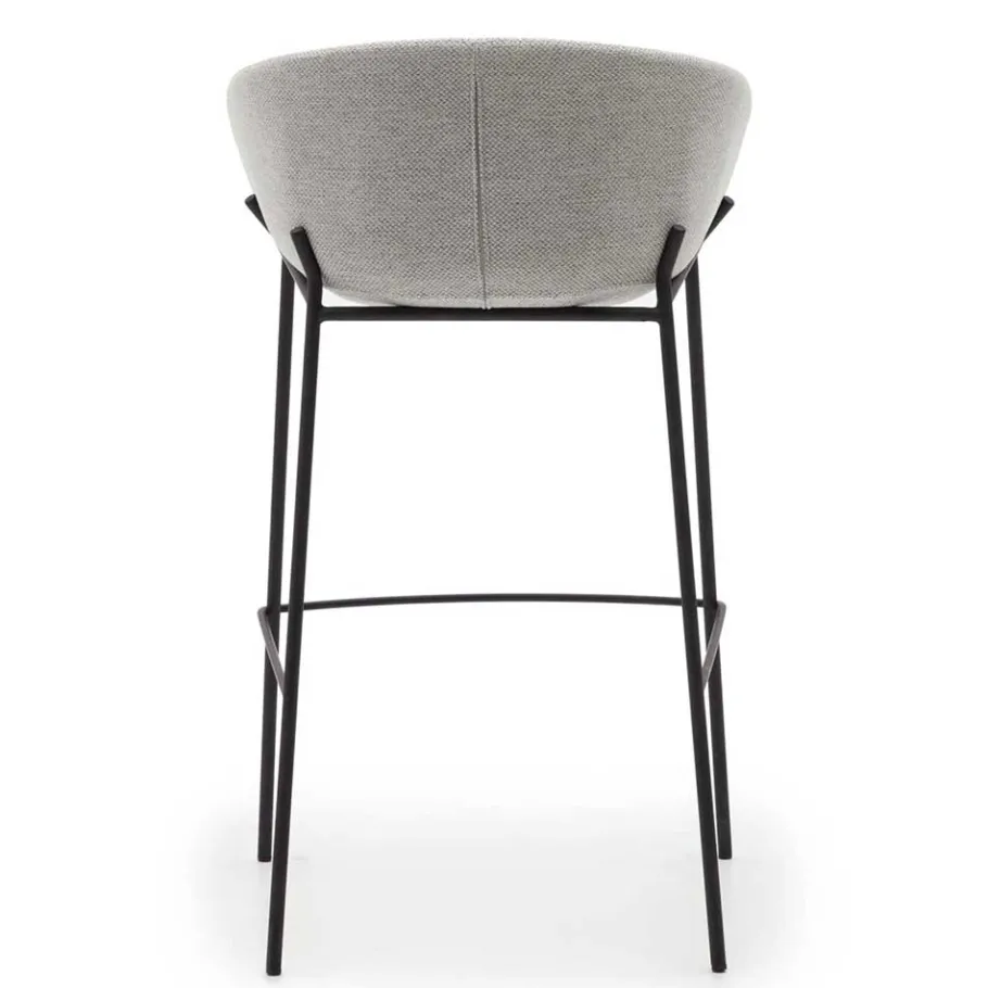 Best Wohnen Stoff Barstuhl Set mit 75 cm Sitzhöhe - Garcia (2er Set)