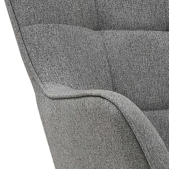 Online Wohnen Stoff Schaukelstuhl im Skandi Design - Monique
