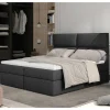 Best Wohnen Stoffbett in Dunkelgrau mit Stauraum - Detroit