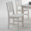 Outlet Wohnen Stuhl Vironegras in Weiß (2er Set)