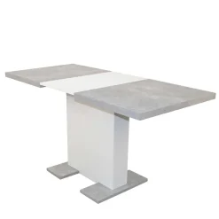 Clearance Wohnen Säulentisch & Schwingstühle Kombi - Bogna (fünfteilig)