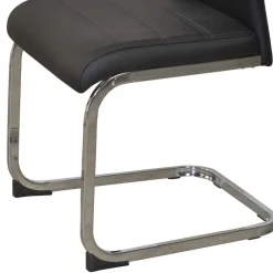 Clearance Wohnen Säulentisch & Schwingstühle Kombi - Bogna (fünfteilig)