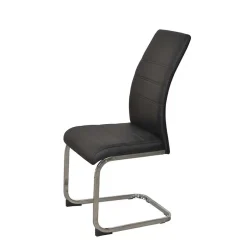 Clearance Wohnen Säulentisch & Schwingstühle Kombi - Bogna (fünfteilig)