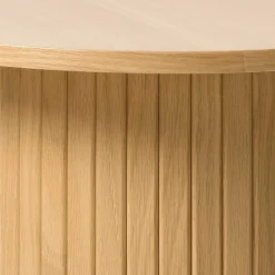 Wohnen Säulentisch Beistelltisch in rundem Design - Teorina