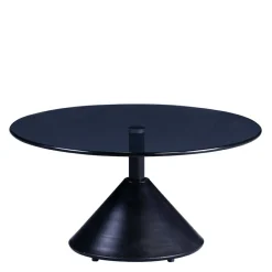 New Wohnen Säulentisch Couchtisch mit runder Tischplatte - Guantama