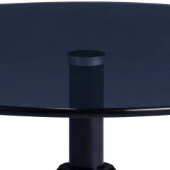 New Wohnen Säulentisch Couchtisch mit runder Tischplatte - Guantama