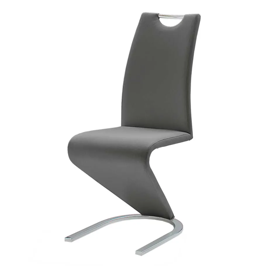 Best Wohnen Swingstuhl Filio in Grau (2er Set)