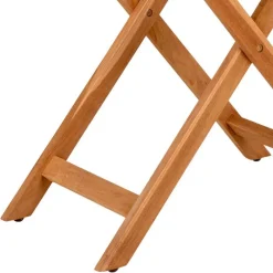 Clearance Wohnen Tablett Tisch aus Teak Massivholz - Muldivian
