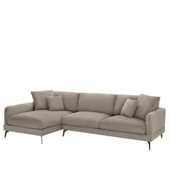 Hot Wohnen Taschenfederkern Eckcouch in Beige - Kosmyna