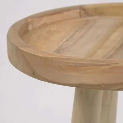 Online Wohnen Teak Couchtisch mit Drei-Bein-Gestell - Marcel