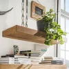 Online Wohnen Teak Wandboard mit 4 cm Stärke - Palium