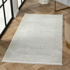 Sale Wohnen Teppich in Creme & Beige - dezent gemustert - Rondma