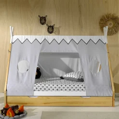 Clearance Wohnen Tipi Zeltbett für Kinder mit Stoffdach - Lagion
