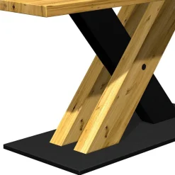 Best Wohnen Tisch auf Säulengestell im X-Design - Chancy