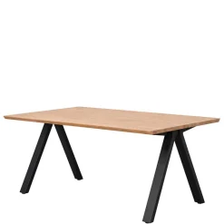 Best Wohnen Tisch in Eiche und Schwarz - Fadrina
