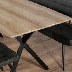 Clearance Wohnen Tisch Leonie mit Massivholzplatte