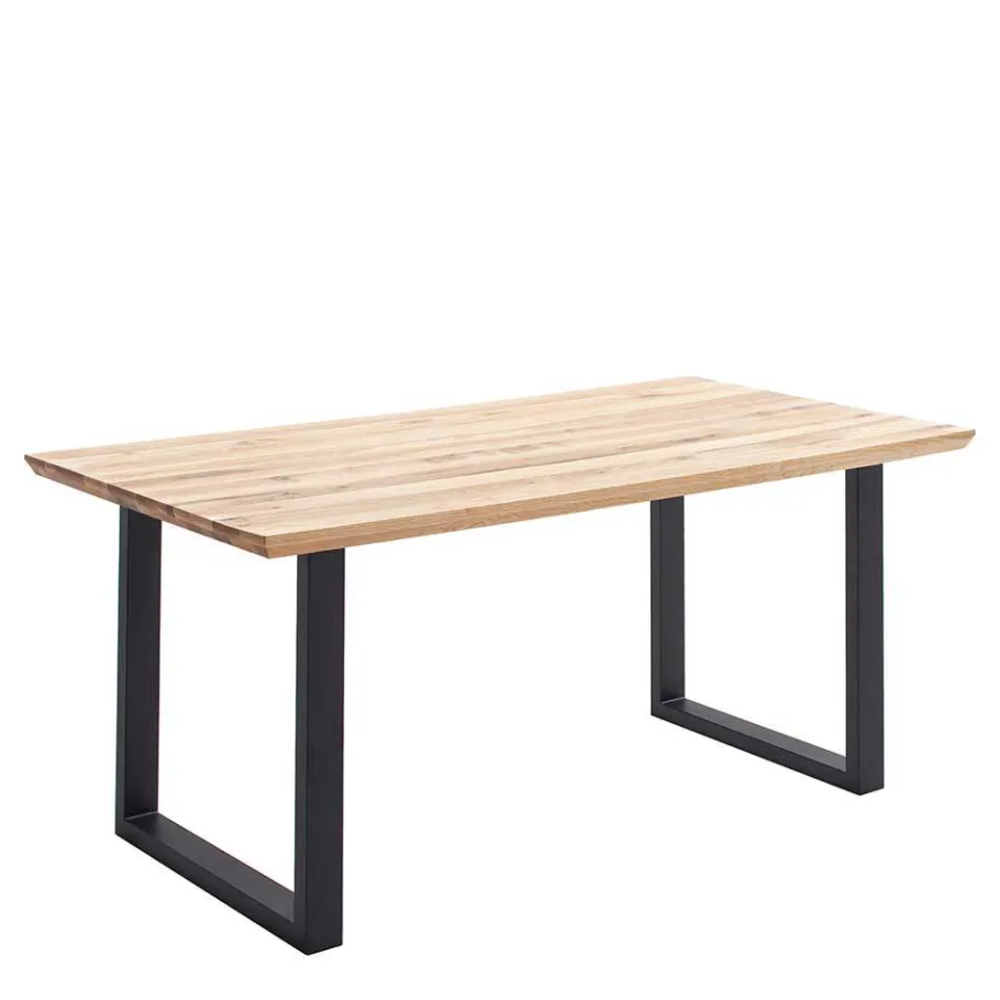 Clearance Wohnen Tisch mit U-Gestell und Zerreiche Platte - Laviette