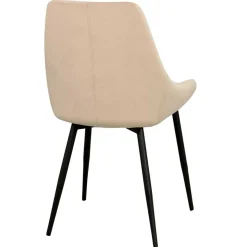 Best Wohnen Tischgruppe in Schwarz & Beige - Orgevia (siebenteilig)