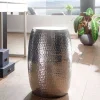 Best Wohnen Tonnen Design Beistelltisch aus Aluminium - Bahare