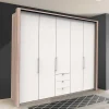 Clearance Wohnen Top Schlafzimmerschrank mit 2 Falttüren & Tür - Vaclyn