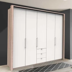 Clearance Wohnen Top Schlafzimmerschrank mit 2 Falttüren & Tür - Vaclyn