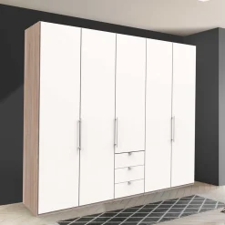 Clearance Wohnen Top Schlafzimmerschrank mit 2 Falttüren & Tür - Vaclyn