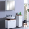 Outlet Wohnen Topp Bad Möbelset in Weiß - Lasdias (dreiteilig)