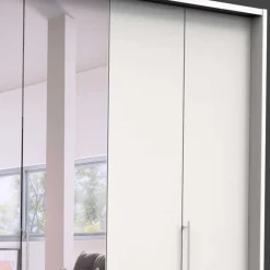 Outlet Wohnen Topp Kleiderschrank mit Spiegel Falttür - Donpiave