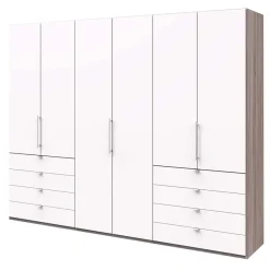 Hot Wohnen Topp Kombi-Schlafzimmerschrank mit acht Schubladen - Tivierto