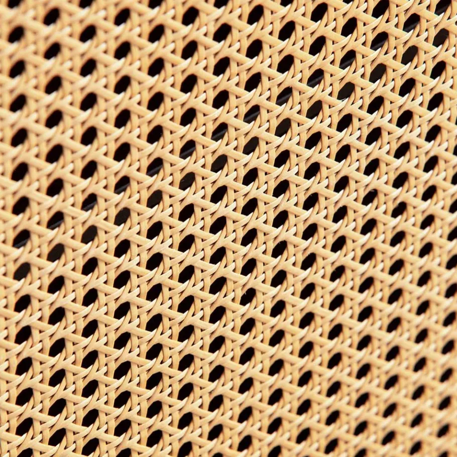 Clearance Wohnen 2-türige Kommode in Natur und Schwarz - Around