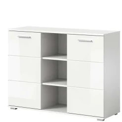 New Wohnen 2-türige Kommode mit drei offenen Fächern - Rugova