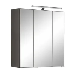 Sale Wohnen 3-türiger Badezimmer Spiegelschrank mit 60cm Breite - Ishes