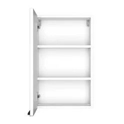 Discount Wohnen 1-türiger Badezimmeroberschrank in Weiß - Livendas