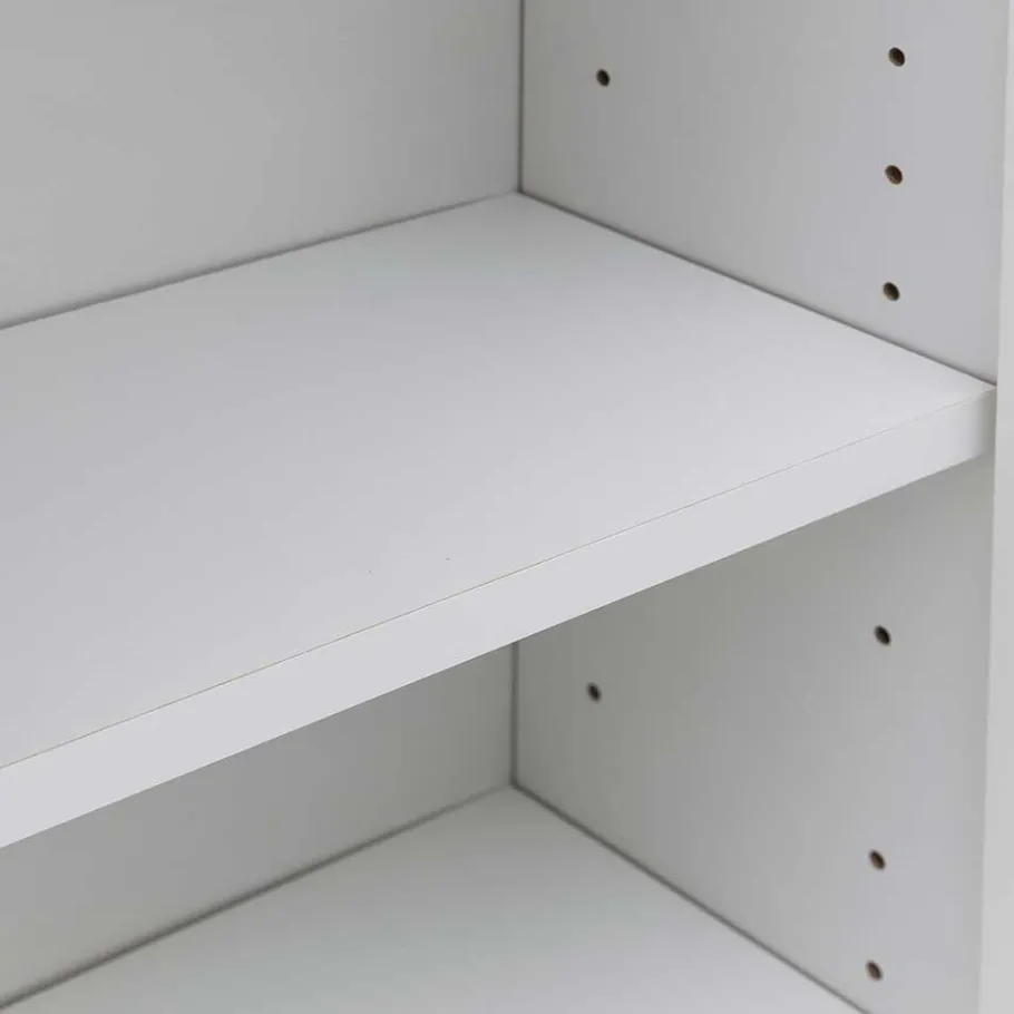 Discount Wohnen 1-türiger Badezimmeroberschrank in Weiß - Livendas