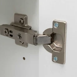 Discount Wohnen 1-türiger Badezimmeroberschrank in Weiß - Livendas