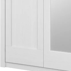 Hot Wohnen 3-türiger Country Kleiderschrank mit Spiegel - Imtreba