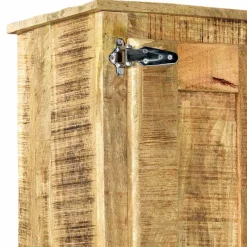 Sale Wohnen 2-türiger Design Dielenschrank aus Mangobaum - Suennas
